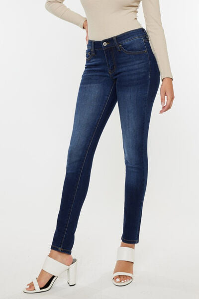 Mid Rise Gradient Skinny Kancan Jeans