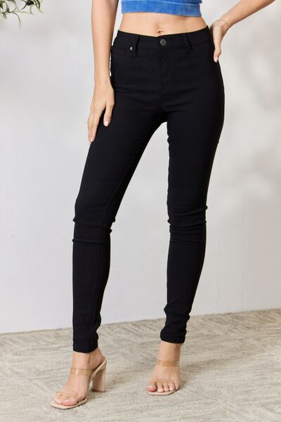 Mid-Rise Hyperstretch YMI Skinny Jeans